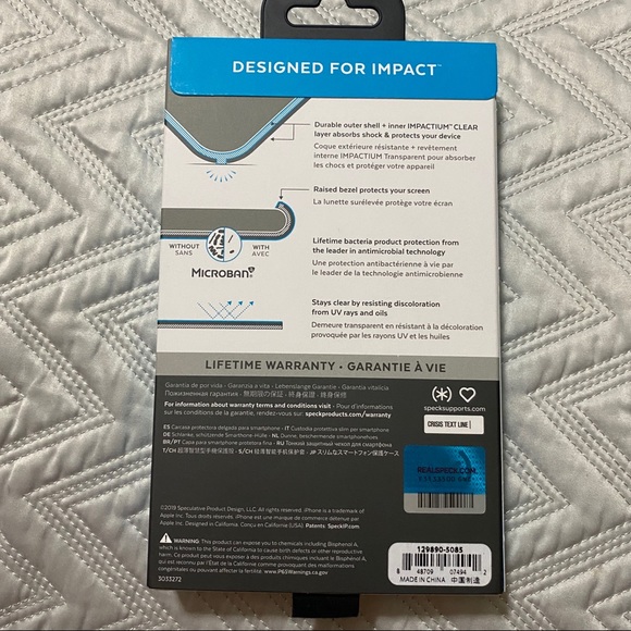 Speck Presidio Stay Clear iPhone 11 Pro Case - Picture 4 of 4